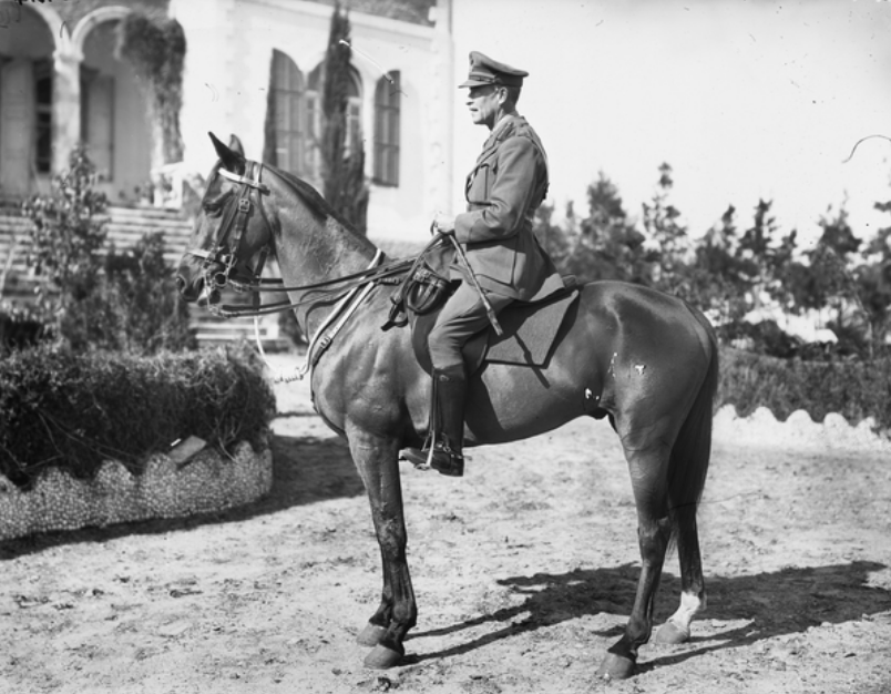 General Chauvel on horseback
