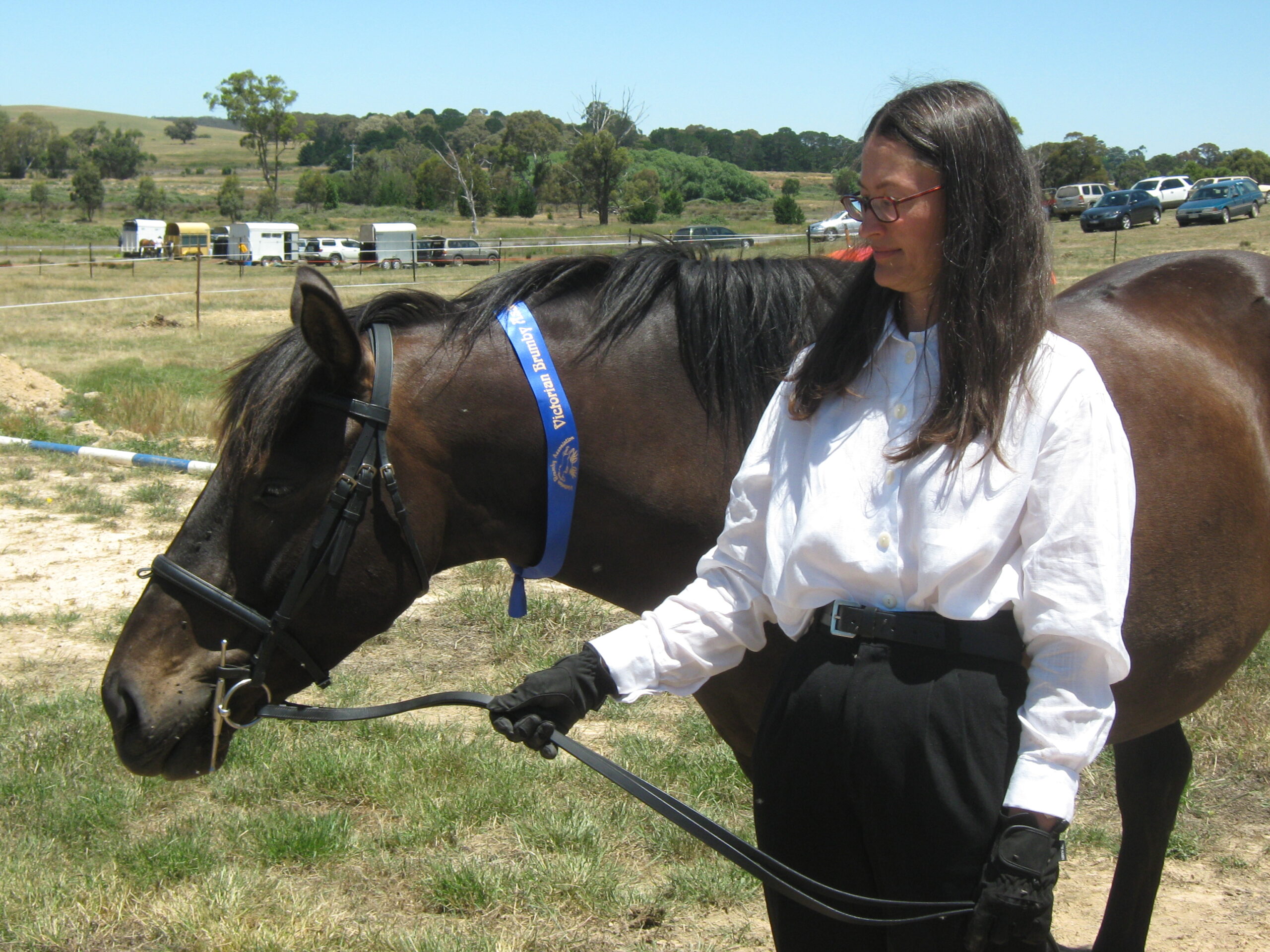 Brumby Show First Horse with Thickest Tail