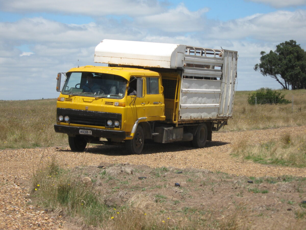 Homelands Truck arrives at Darraweit Guim