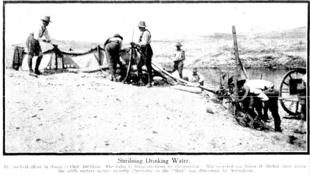 Sterilising Dnnking Water at Shellal