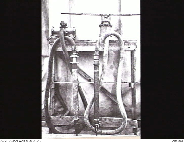 Water pumps used by 1st Field Squadron Engineers