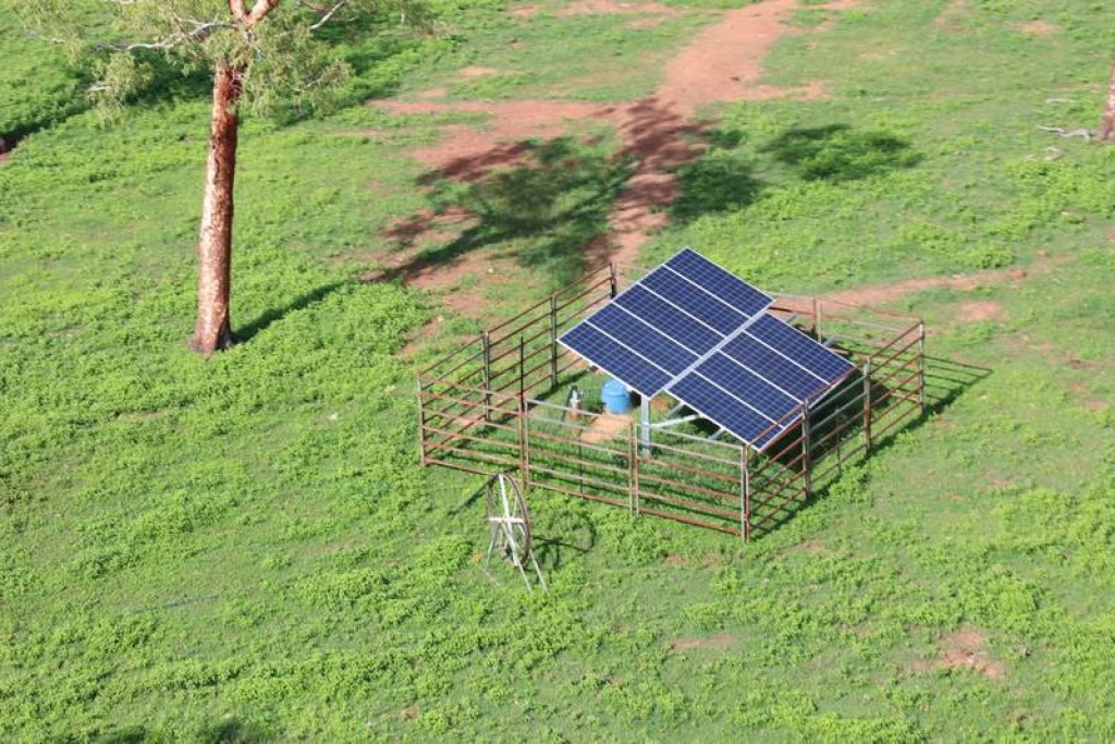 Solar Pump on Margaret Downs Station (GoGo)