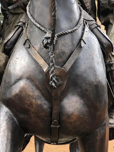 Sculpture of Bill the Bastard by Carl Valerius 