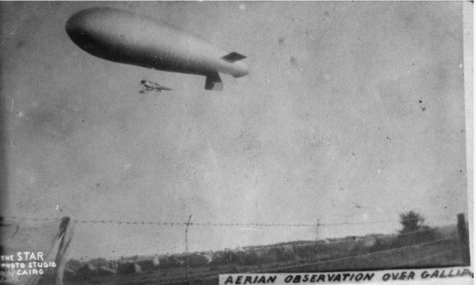 Observation Ballon over Gallipoli 1915