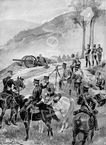 Cavalry troops in the Russo Japanese War 1904-05