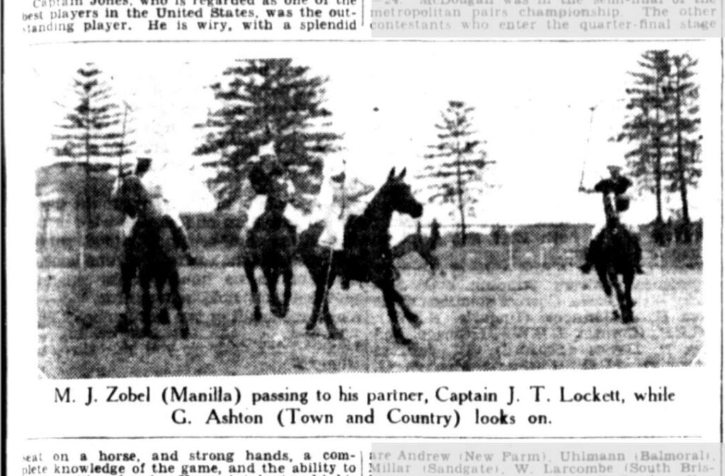 Australasian (Melb.) 1st August 1936. Horses were always a tremendous way for countries to get along. We could compete at sport and win or lose without killing each other.