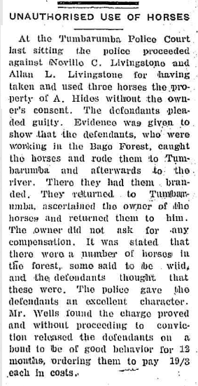 The Tumut & Adelong Times, 11th December 1934.