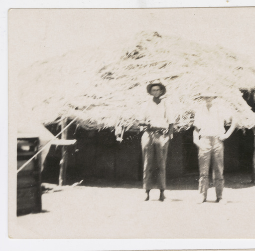 Hut at Oringa Station. Photo by James Kennedy, State Library of SA.