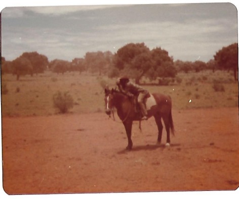 On Ringwood Station NT, October 1978. Michael Gaynor private collection photo.