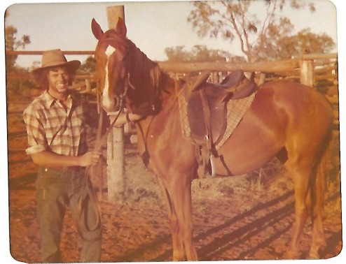 On Ringwood Station NT, October 1978. Michael Gaynor private collection photo.