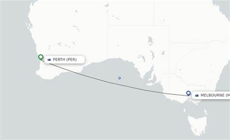 Perth to Melbourne, flightsfrom.com