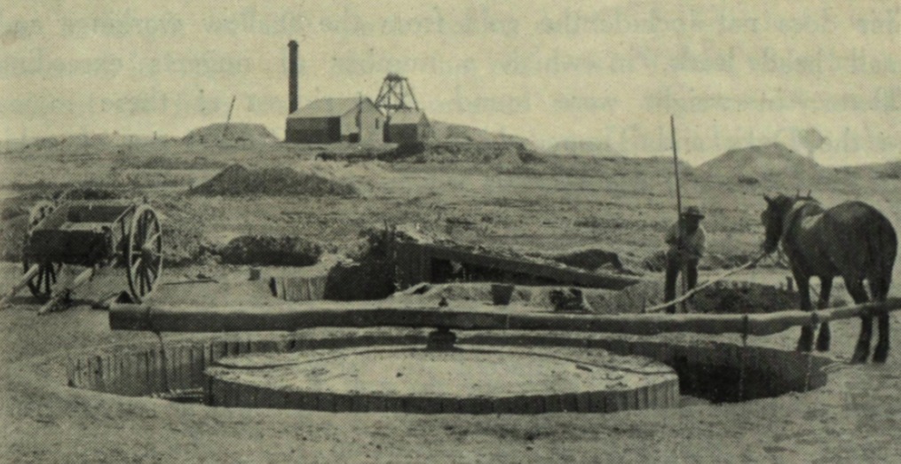 'Puddling Machine used in Gold Mining. Photograph included in book "Victoria: Gold and Minerals" issued by Mines Department Victoria, 1935.' Victorian Collections