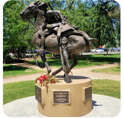 Light Horse memorial statue, Wagga Wagga, Simon Andrews photo