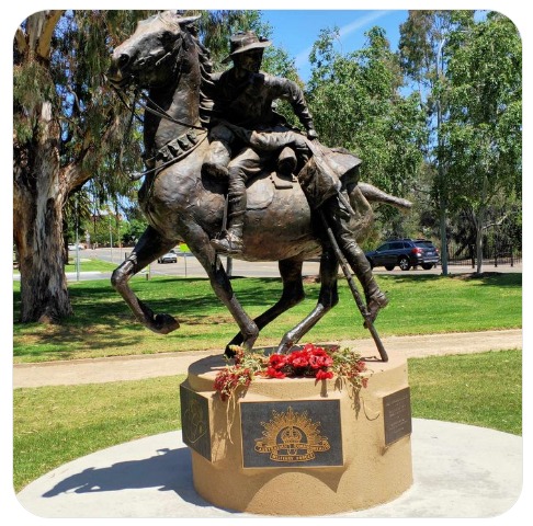 Light Horse memorial statue, Wagga Wagga, Simon Andrews phot0