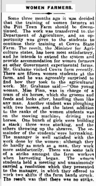 The Albury Banner and Wodonga Express, 30th Nov. 1917.