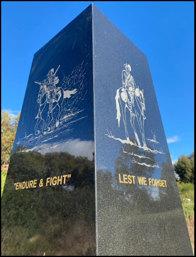 Light Horse monument at Rupanyup, VIC, Dee Gee photo