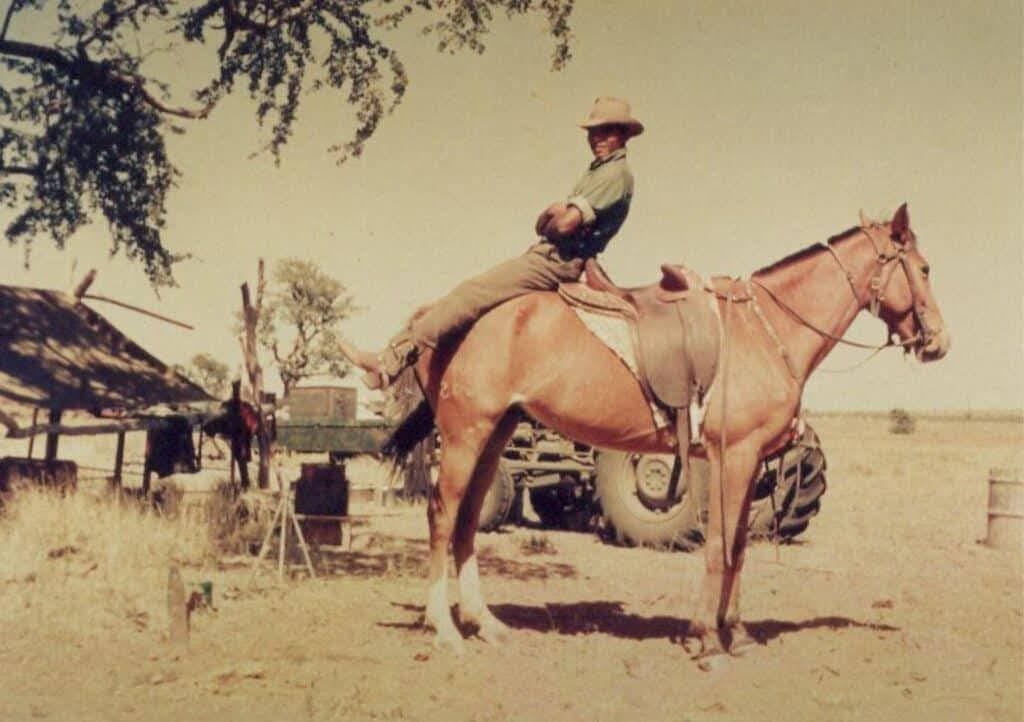 Sabu Peter Sing, subject of The Pioneer Statue in Katherine, NT, from Australian History The Way it Was Facebook page