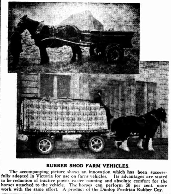 Great Southern Herald (Katanning W.A.), 5th January, 1935. Becoming known as Dunlop-Perdriau by then.