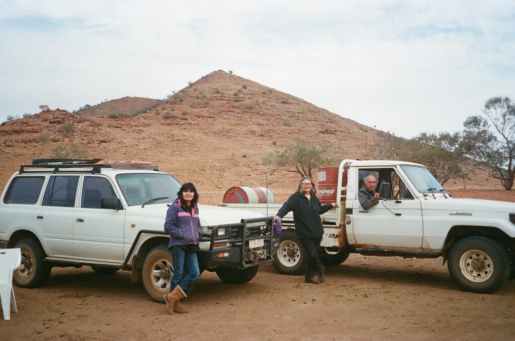 Kevin Pick, Cheryl Schembri and Angela Tiede at Todd River Downs August 2025