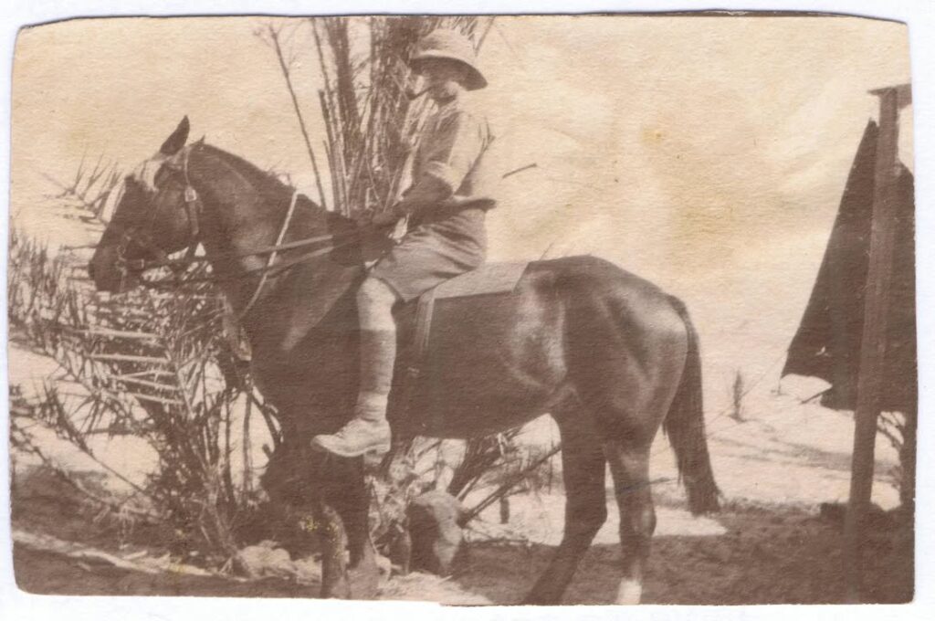 Michael B. Sloan, 4th Light Horse Ambulance, WW1 Driver Michael B. Sloan Collection Erin Cook