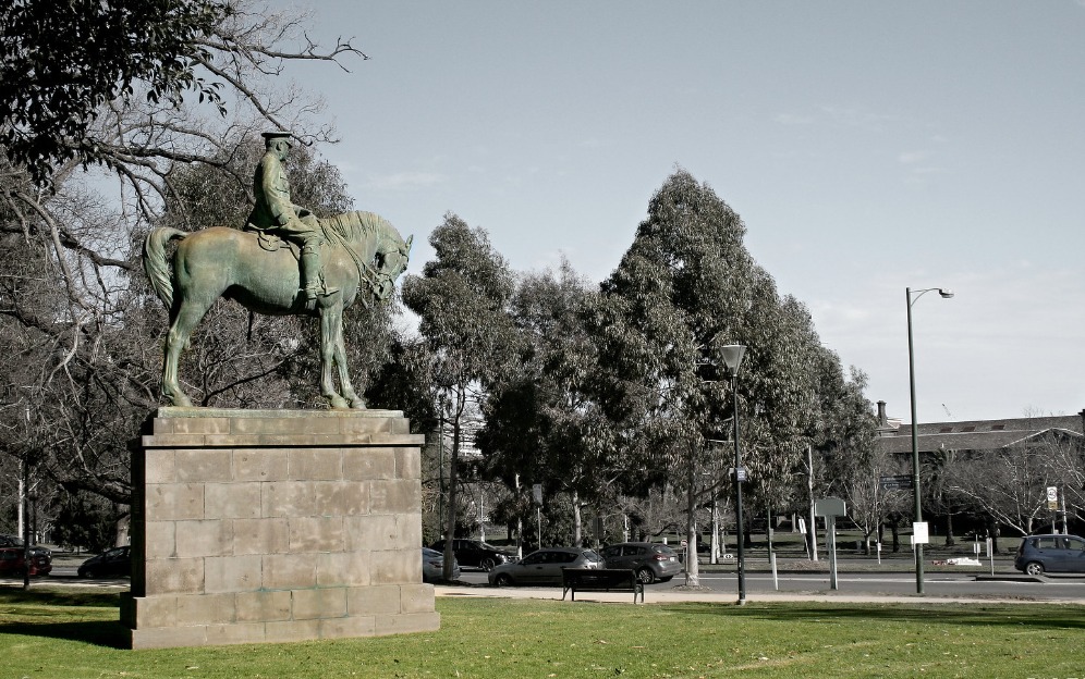 Monash statue Melbourne,, Photo by Helen Browne, Flickr.