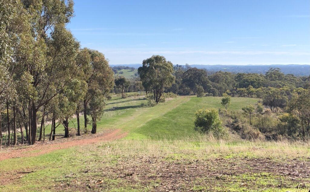 Australian Light Horse Memorial Park Seymour 2025, view from ANZAC Hill