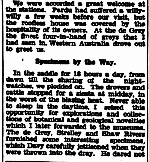 The West Australian, 5th Feb 1936 (story previously published 1902 in the W.A. Record)