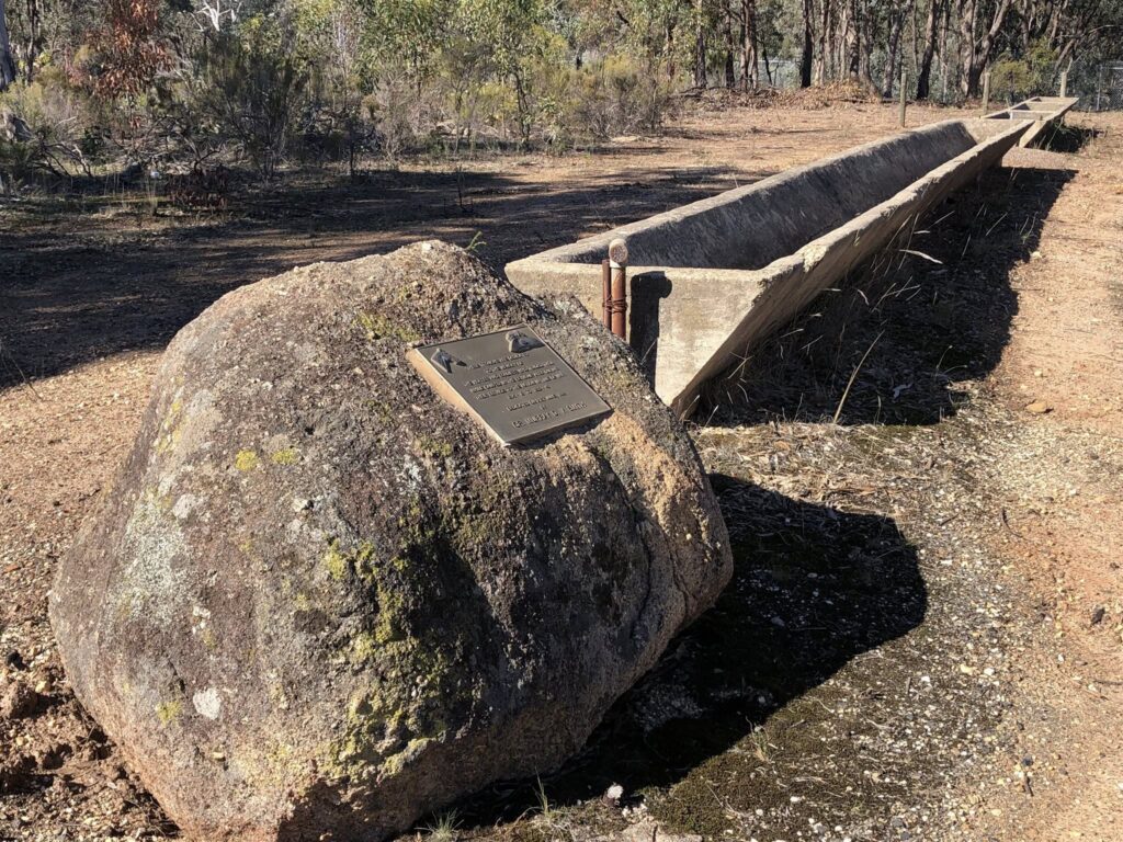 ALH Water troughs at Seymour Victoria