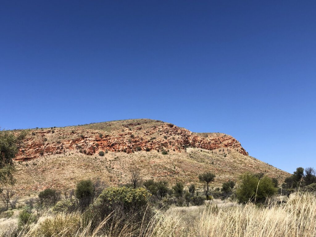 Access road to Newhaven Wildlife Conservancy NT