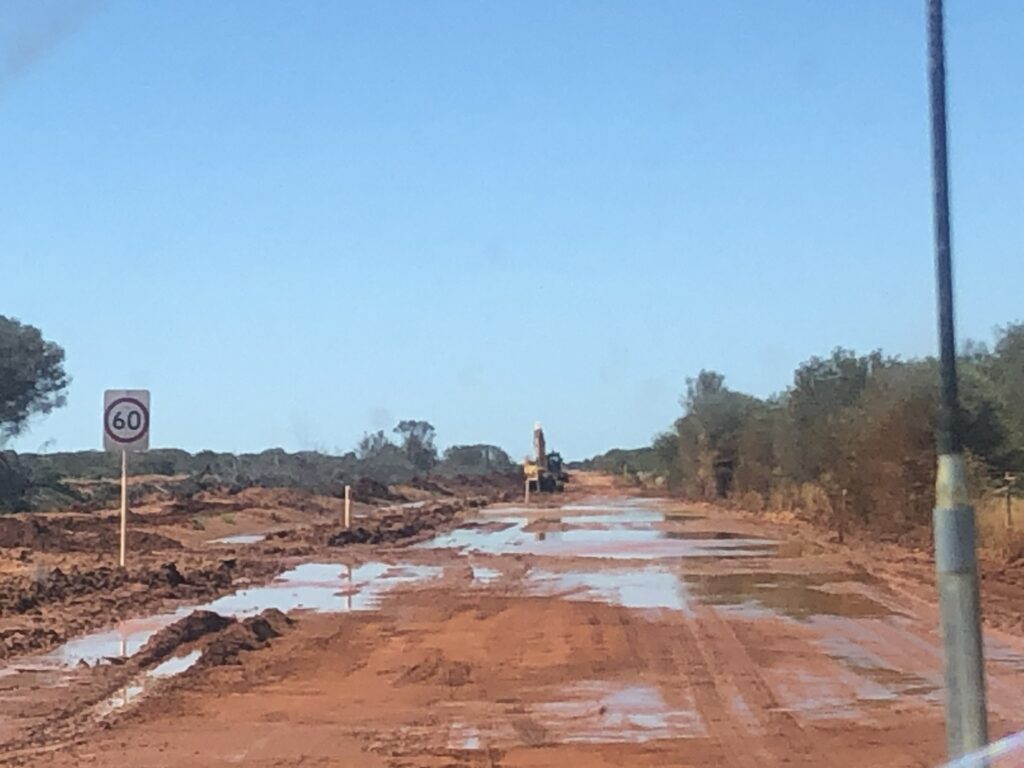 Tanami road on way out